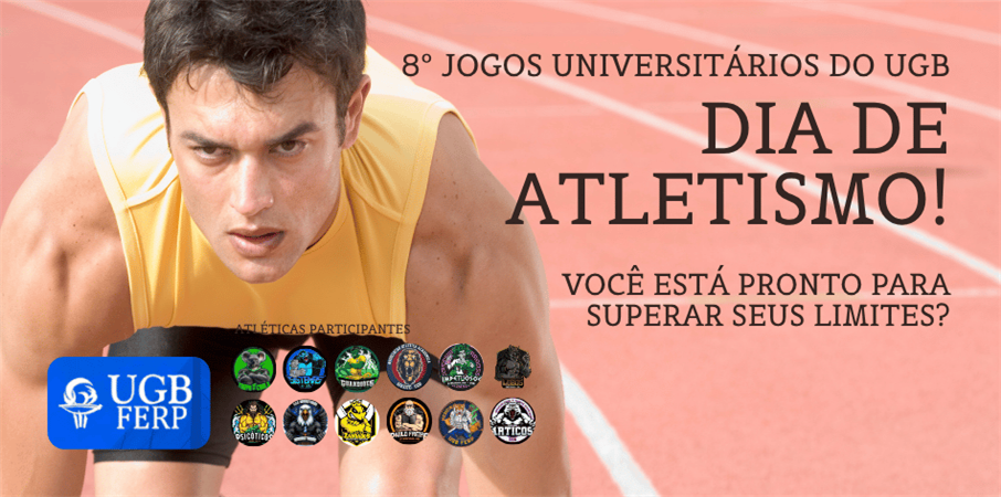 8º Jogos Universitários do UGB dia de Atletismo